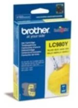 BROTHER LC-980Y TONERIS Geltonas 260P