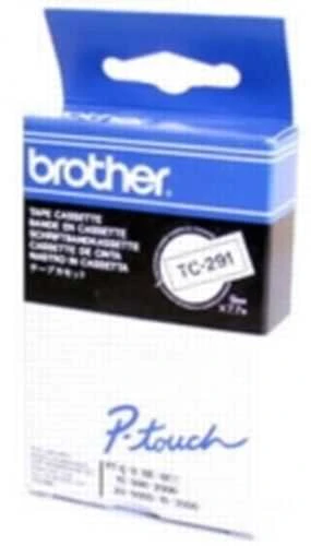 Brother taśma balta TC-241 nadruk juoda
