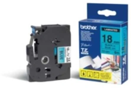 Brother BROLIS TZ541 18 Juodas ON Mėlynas