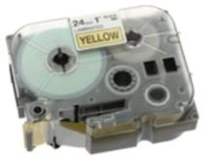 Brother | TZe-651 Laminated Tape | Juodas On Geltona | TZe | 8 m | 2.4 cm
