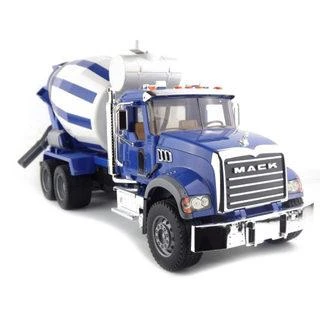 BRUDER 1:16 sunkvežimis-cemento maišytuvas MACK Granite, 02814