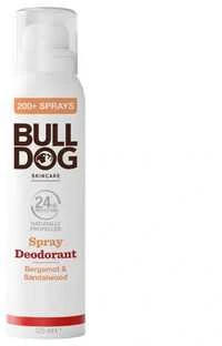 Bulldog purškiamas dezodorantas su permatomu kamšteliu