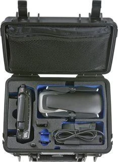 B&W Outdoor Cases Type 1000 Juoda su segregatorem