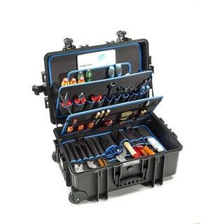 B&W Outdoor Cases Type 6800 Juoda su segregatorem