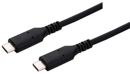 C-TECH kabelis USB 4.0, Type-C (CM/CM), PD 100W, 40Gbps, 1m, juodas
