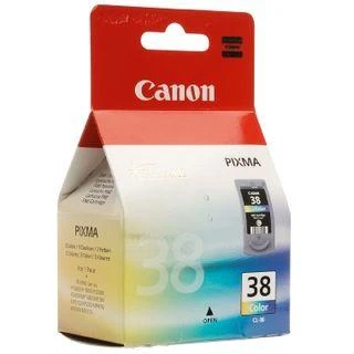 CANON CL-38 rašalo spausdinimo galvutė, spalvota, 9 ml, skirta PIXMA iP2500, 207 puslapiai