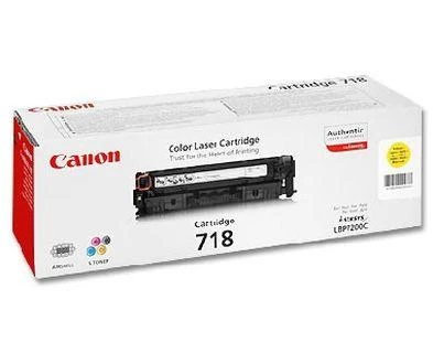 Canon CRG 718 (2659B002) Lazerinė kasetė, Geltona