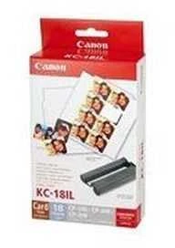 Canon KC-18IL Spalvotas Rašalas + Popieriaus rinkinys Mini lipdukai - 18 lapų