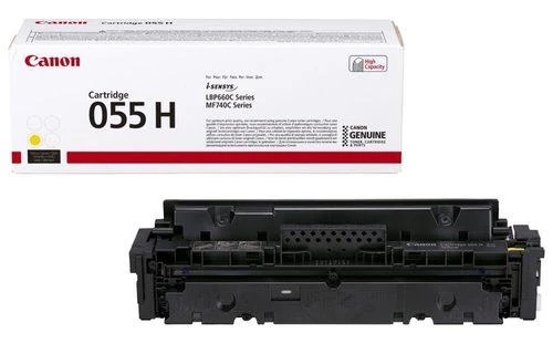 Canon CRG 055H (3017C002) Lazerinė kasetė, Geltona