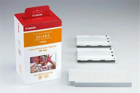 Canon spalvoto rašalo/popieriaus rinkinys SELPHY CP1300 Spausdintuvas | RP-108