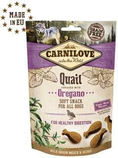 Carni Love Dog skanėstas šunims Quail with Oregano 200g