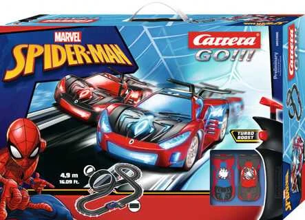 Žaislinis lenktyninis automobilis Carrera Go Spider Racing 4,9 m trasai
