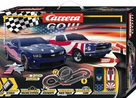 Žaislinė lenktyninė trasa Carrera GO!!! Street Legends 4,9 m