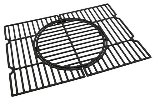 Grille De Rechange En Fonte Pour Barbecue – Dimensions 58x42 Cm – Partie Centrale 31 Cm – Compatible Cattara Royal 13040