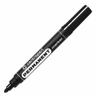 Centropen, marker 8510, juoda, 10vnt, 2.5mm, na bazie alkoholu, cena za 1 vnt