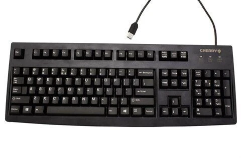 Klaviatūra Cherry G83-6105Lunfr2 FR USB Juodas