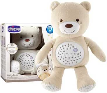 Chicco First Dreams Meškiukas su Projektorem smėlio spalva