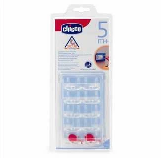 CHICCO apsaugos elektros rozetėms Safe 10vnt 6m+