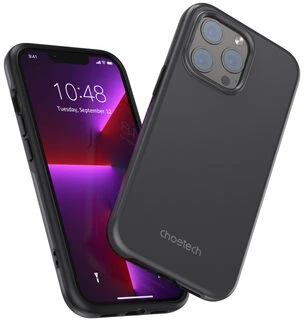 Choetech MFM Anti-drop MagSafe iPhone 13 Pro telefono dėklas, juodos spalvos (PC0113-MFM-BK)