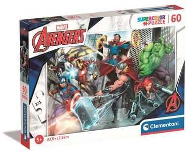 Clementoni Dėlionė 60 vnt. - The Avengers (Keršytojai)