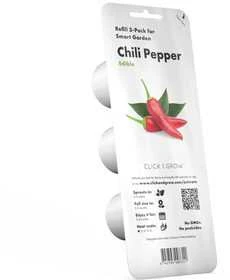 Click and Grow 3 vnt. papildymas - čili pipirų sėklos