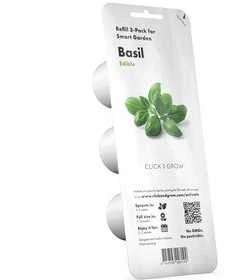 Click and Grow Smart Home 3 vnt. papildymas - bazilikų sėklos