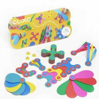 Magnetinis konstruktorius Clixo Rainbow Pack, 42 d.