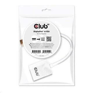 CLUB 3D Displayport prie VGA Active Adapte