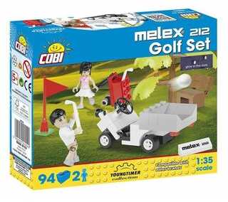 Konstruktorius Cobi Melex 212 Golf Set 24554, 94 d.
