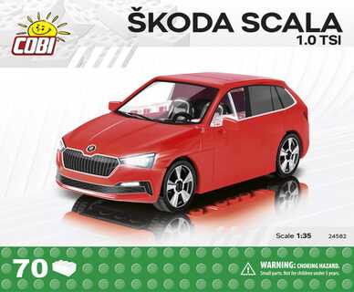 Statybiniai žaidimai - Skoda Scala 1.0 TSI - 70 vnt 1/35 Cobi