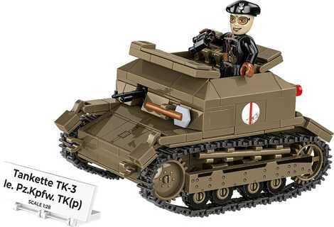 Cobi Tanketės TK-3 modelis su figūrėle