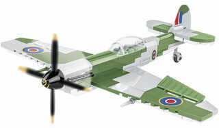 Cobi 5865 britų supermarinas Spitfire Mk. XVI