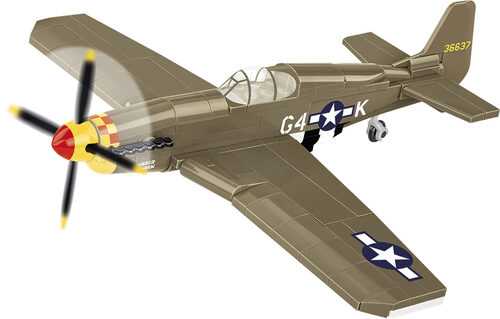 Statybinis žaidimas - COBI - Mustang P-51B - 158 elementai - Ruda - Surinkti patiems