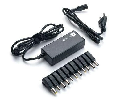 Connect IT 90 W maitinimo adapteris su keičiamais antgaliais