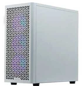 „Cooler Master Elite 502“ kompiuterio korpusas, „Midi-Tower“, ATX, ARGB, grūdintas stiklas - baltas
