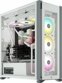 Corsair iCUE 7000X RGB grūdintas stiklas Baltas CC-9011227-WW