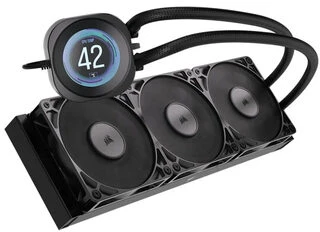 Corsair Nautilus RS 360 LCD ARGB Complete Vanduo Cooling – 360 mm, juodas