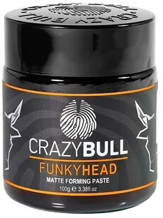 Usorteret CrazyBull Funky Head Matte Forming Paste 100 g