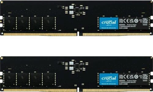 RAM Crucial 32GB [2x16GB 4800MHz DDR5 CL40 DIMM]