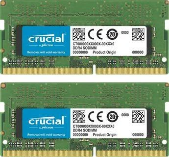 Nešiojamo kompiuterio atmintis Crucial DDR4-3200 Kit 32GB 2x16GB SODIMM CL22 (8Gbit/16Gbit