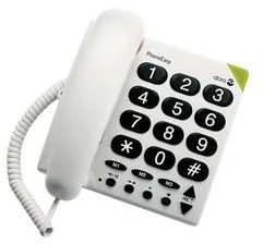 Išmanusis telefonas Doro PhoneEasy 311c Baltas