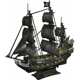 CUBICFUN 3D dėlionė su LED (didelė)„Karalienės Anos kerštas"