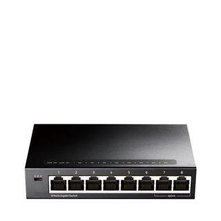 Šakotuvas Tinklo Įranga - Cudy Jungiklis GS108D 8-Port 1Gbps 150x80x65mm
