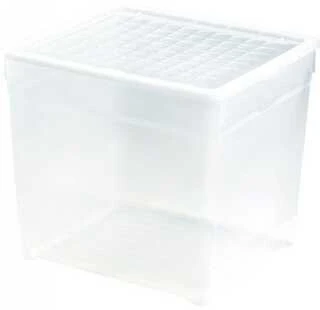 Daiktadėžė CURVER, 33 l, skaidri, 39,5×34×34,3 cm