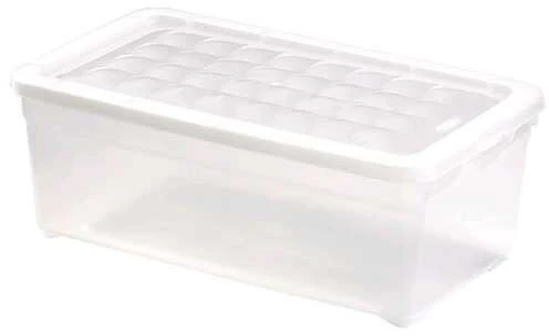 Daiktadėžė CURVER, 5,7 l, skaidri, 34,3×19,5×12,5 cm