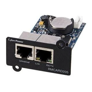 CYBERPOWER RMCARD205 tinklo plokštė, skirta SNMP SLOT, suderinamai su OR ir PR serijos dviejų jungčių tinklu ir aplinkos jutikliu