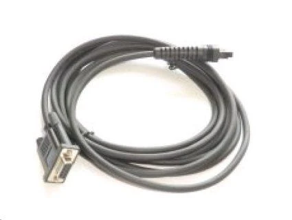 „Datalogic“ kabelis, RS-232 PWR, 9P, įkišamas, tiesus, 3,2 m, CAB-501
