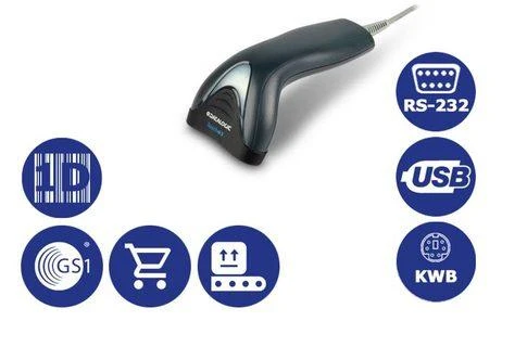 Brūkšninių kodų skaitytuvas „Datalogic Touch 65 Pro USB RS232 KBW 1D“