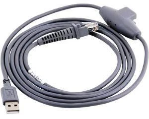 „Datalogic“ kabelis, USB, A tipas, pasirenkama maitinimo USB klaviatūra, USB COM režimas, tiesus, CAB-412, 6 pėd.