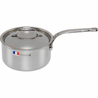 De Buyer Affinity Puodas Stainless Steel su dangteliu 20 cm